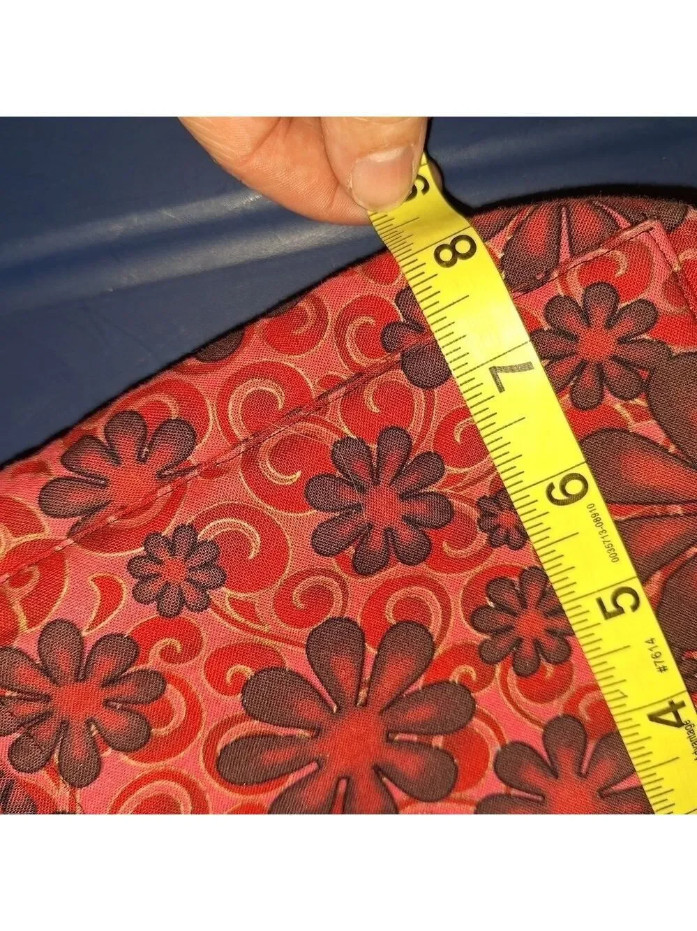 Handmade vibrant red